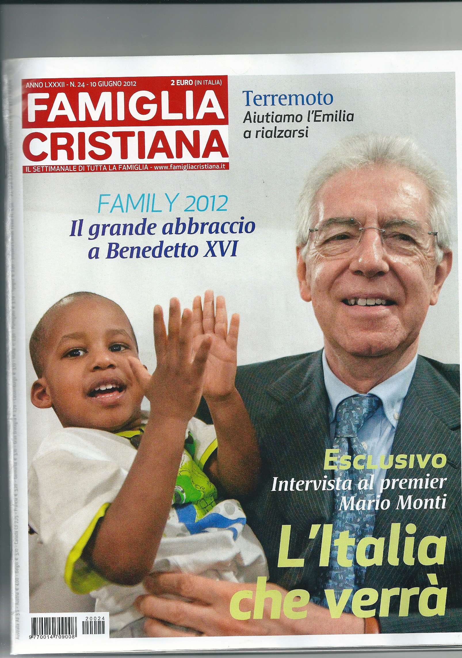 Famiglia Cristiana c.24 obalka